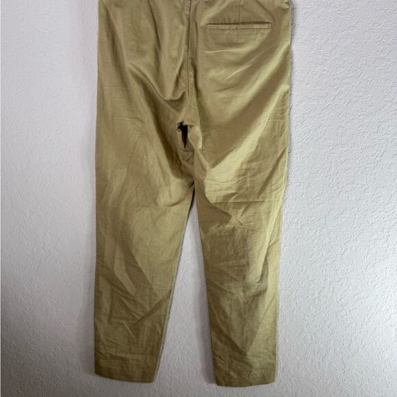 COS Men's Tan Pants Trousers Cotton/Linen Size 33R - Picture 5 of 9